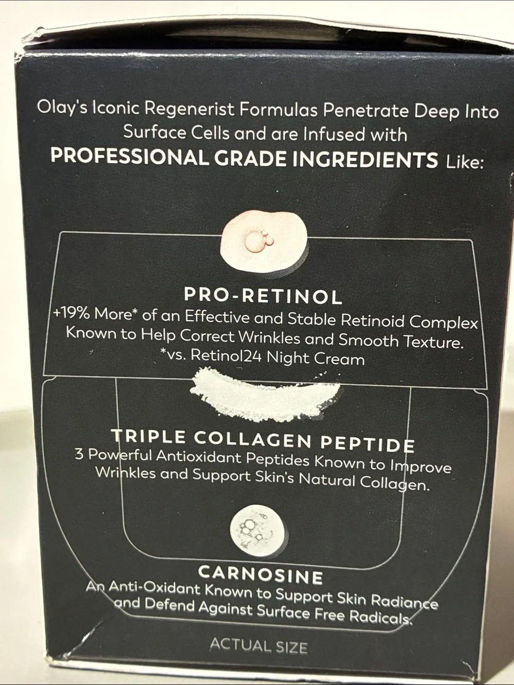 OLAY Regenerist Retinol24 Max Night Cream - Purple NIB full-size 1.7oz